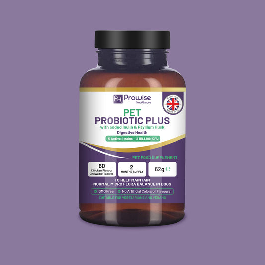 Probiotic Tablets For Dogs 60 Chicken Flavour Chewable Tablets