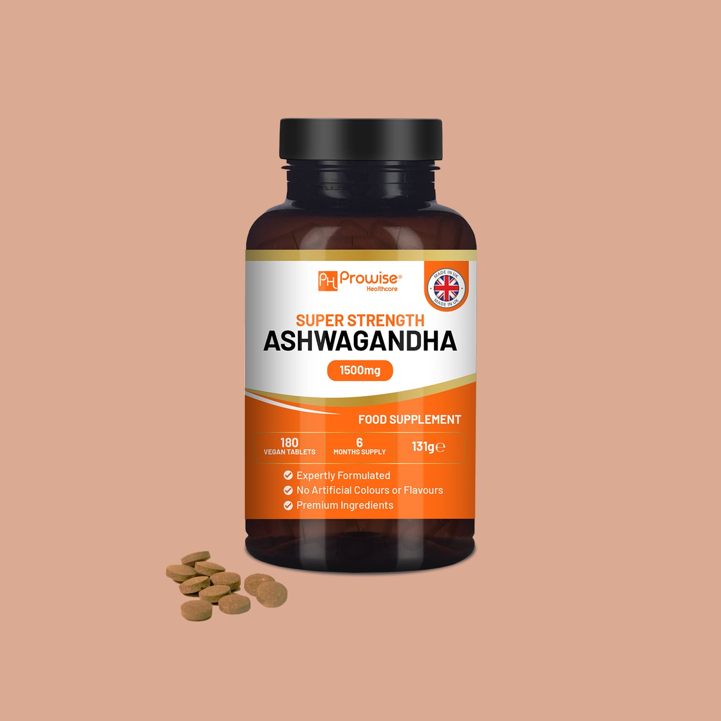Compresse di Ashwagandha da 1500 mg