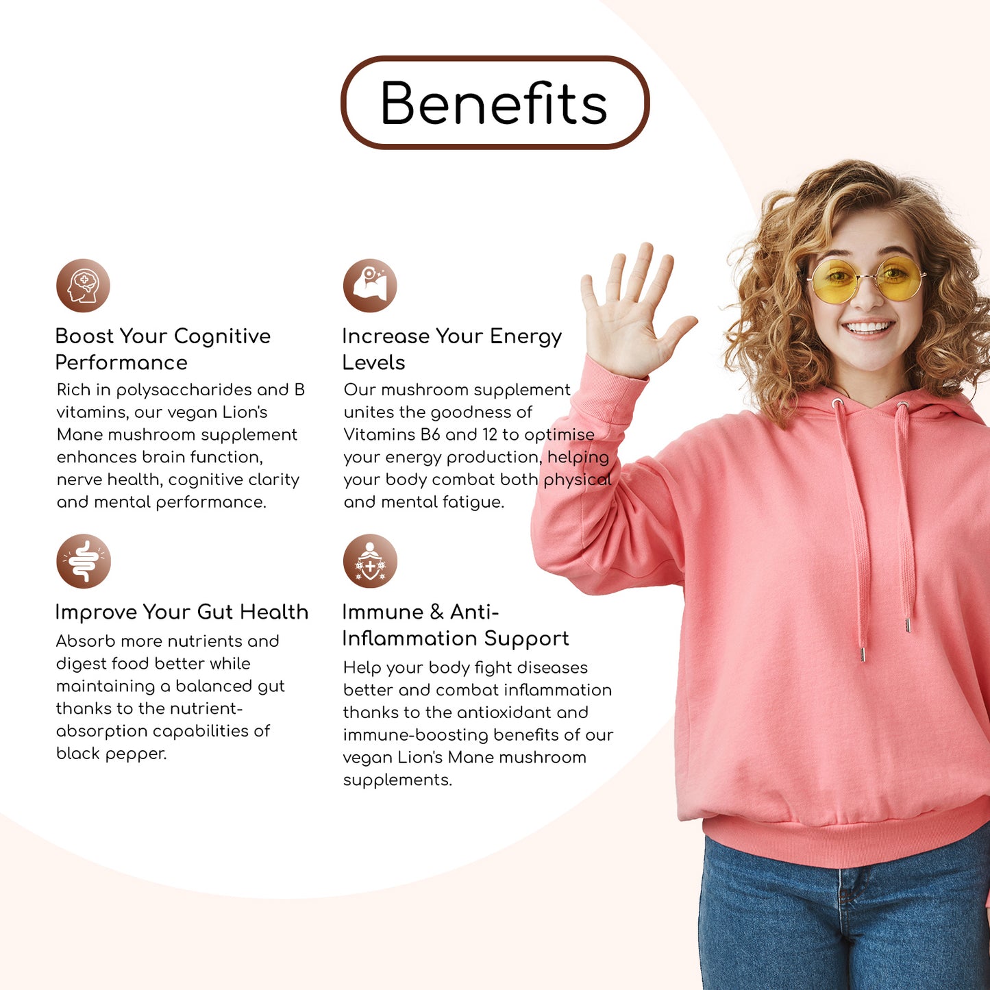 Lion's Mane Mushroom High Strength Supplement