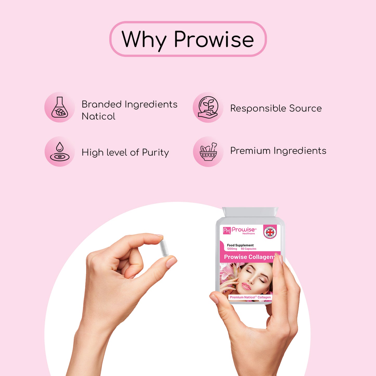 Marine Collagen Capsules - 1200mg