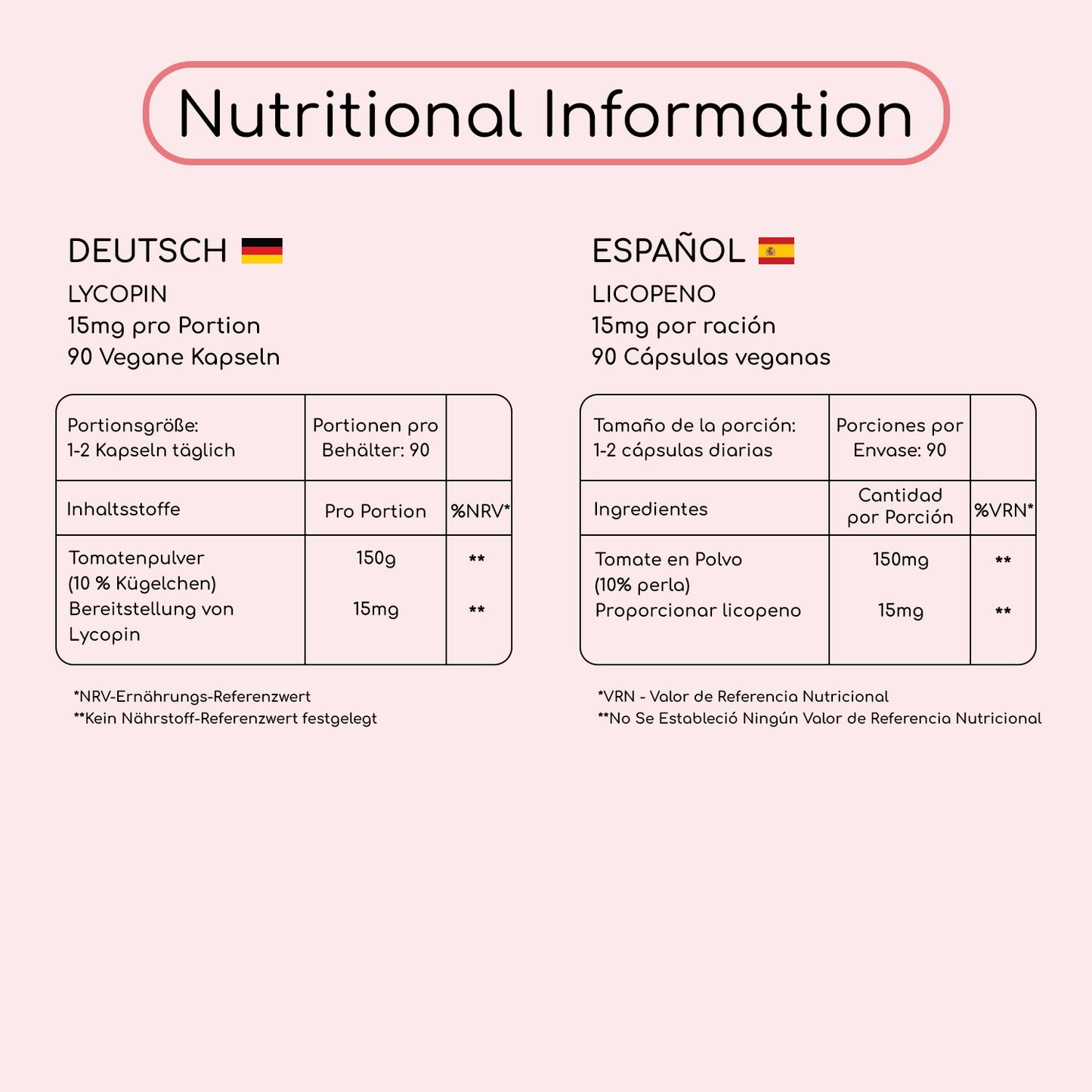 Lycopene Supplement + 10% Beadlet 15mg