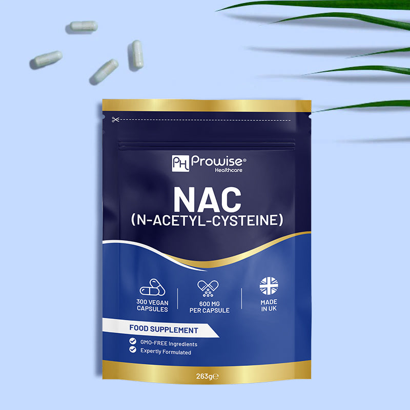 NAC N-Acetyl-Cysteine 600mg 120 Capsules