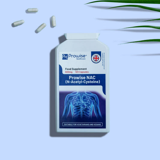 NAC N-Acetyl-Cysteine 600mg 120 Capsules