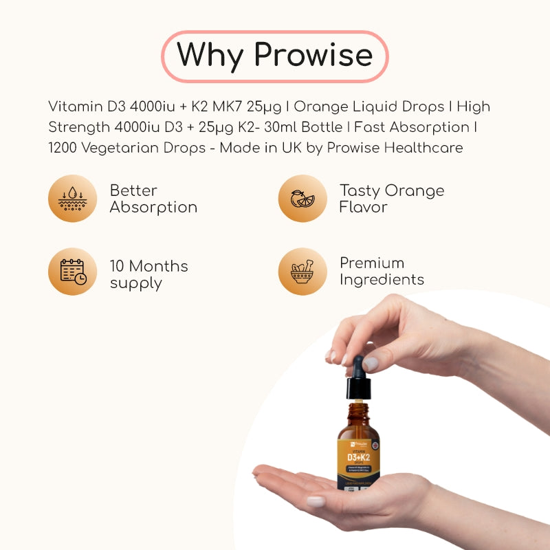 Gocce di vitamina D3 K2