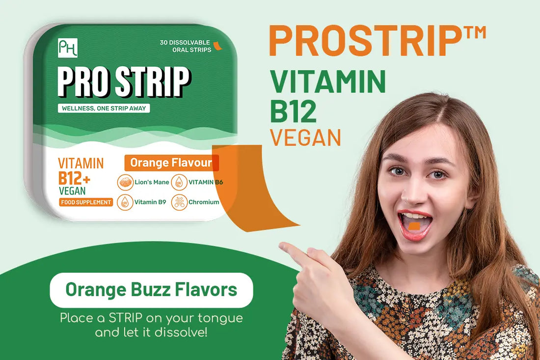 How Oral Strips Make Vitamin B12+ Supplements More Effective | Prowise How Oral Strips Make Vitamin B12+ Supplements More Effective | Prowise