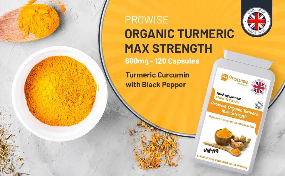 Health Benefits of Organic Turmeric Capsules and Black Pepper