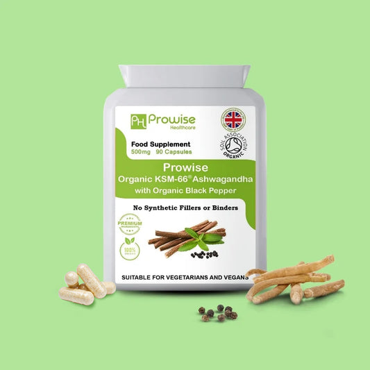 Ashwagandha KSM66 Capsules 500mg 90 Capsules