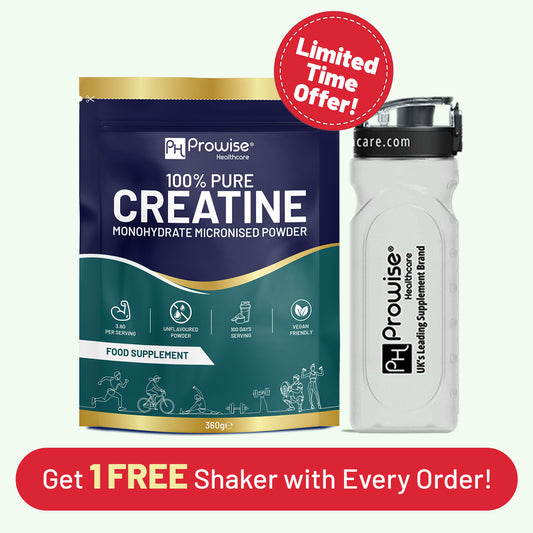 100% Pure Creatine Monohydrate Powder 360g