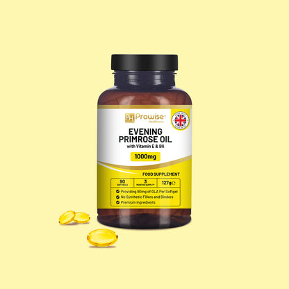 Evening Primrose Oil 1000mg 90 Softgels Capsules