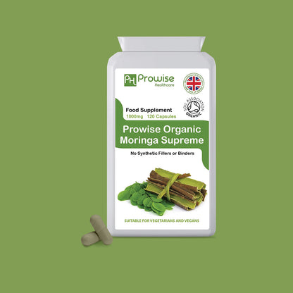 Organic Moringa Capsules 1000mg