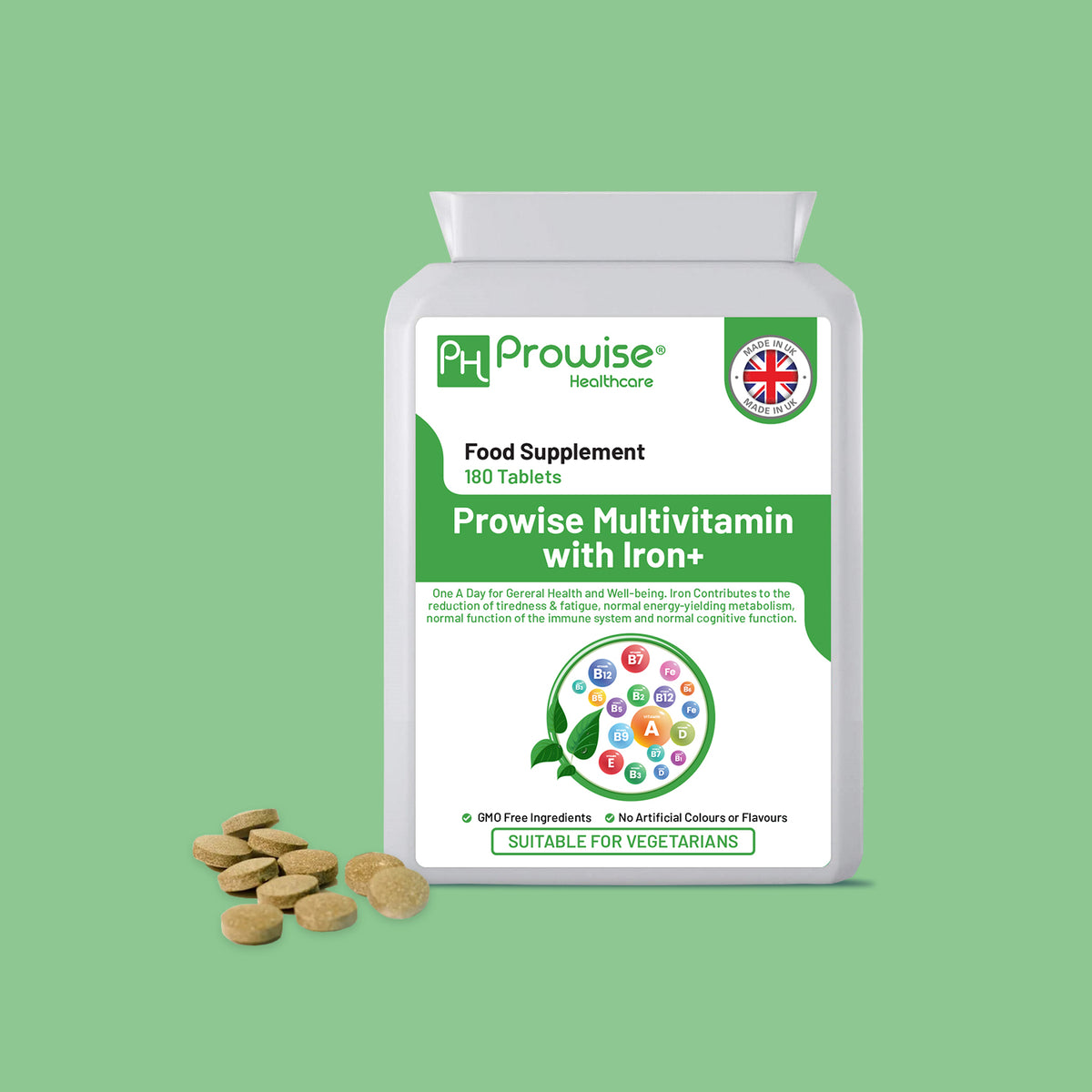 Multivitamin Iron 180 Tablets