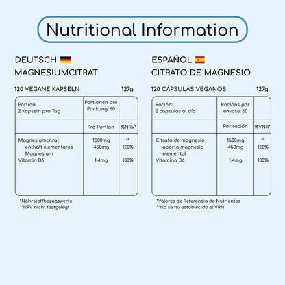 Magnesium Citrate with Vitamin B6