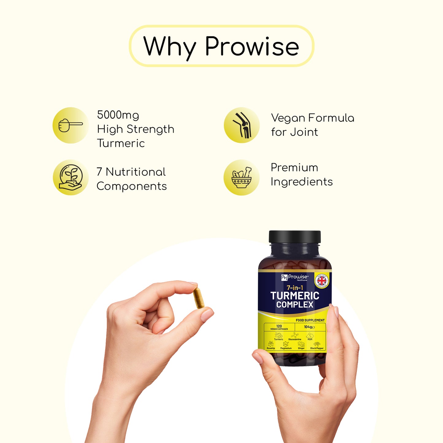 7-in-1 Turmeric Complex 120 Capsules