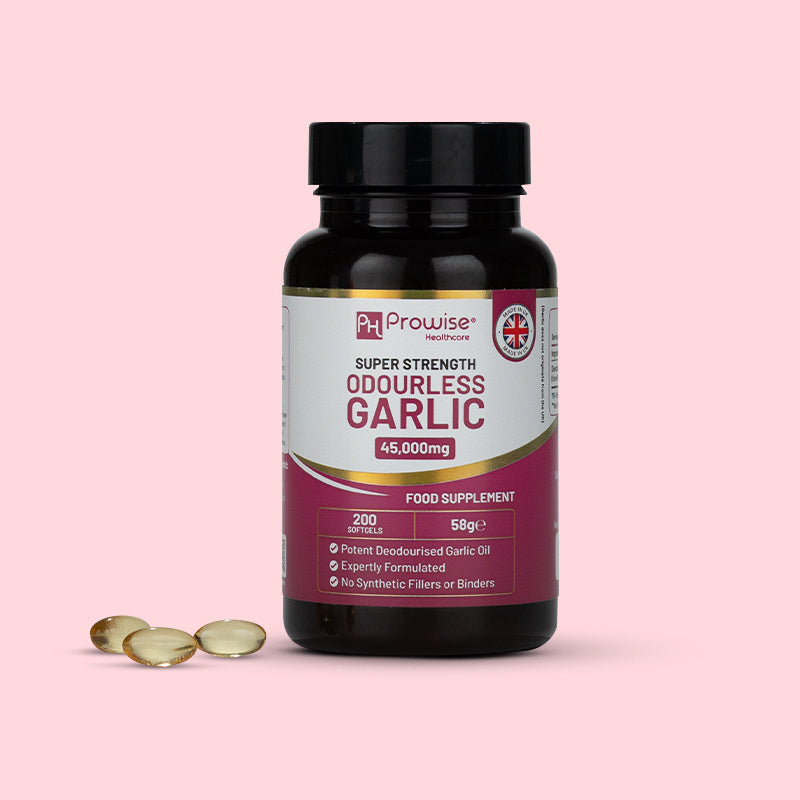Premium Odourless High Strength Garlic Softgels
