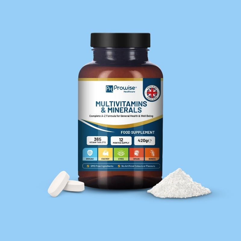 Z Multivitamin Tablets 365 Vegan Food Supplement Tablets