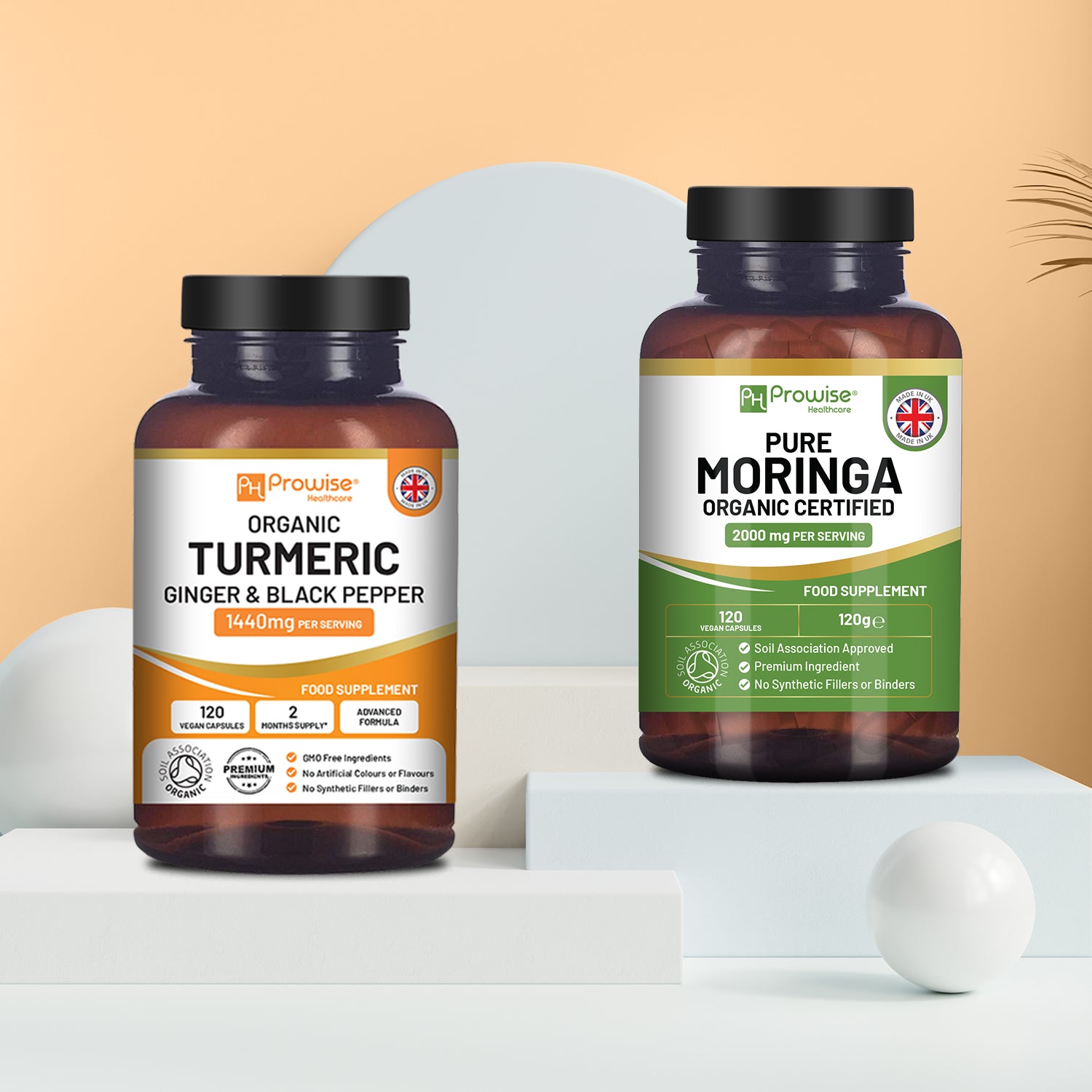 Organic Turmeric Moringa Combo Offer